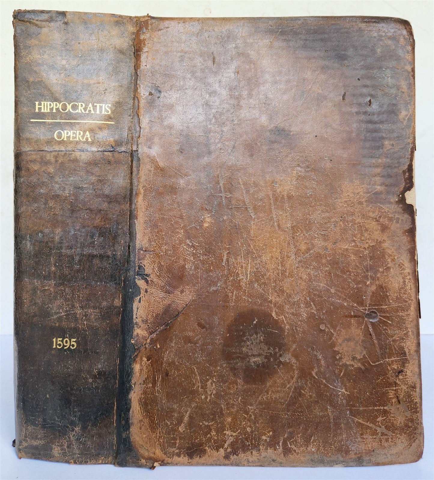 1595 HIPPOCRATES Opera Omnia antique 16th CENTURY FOLIO