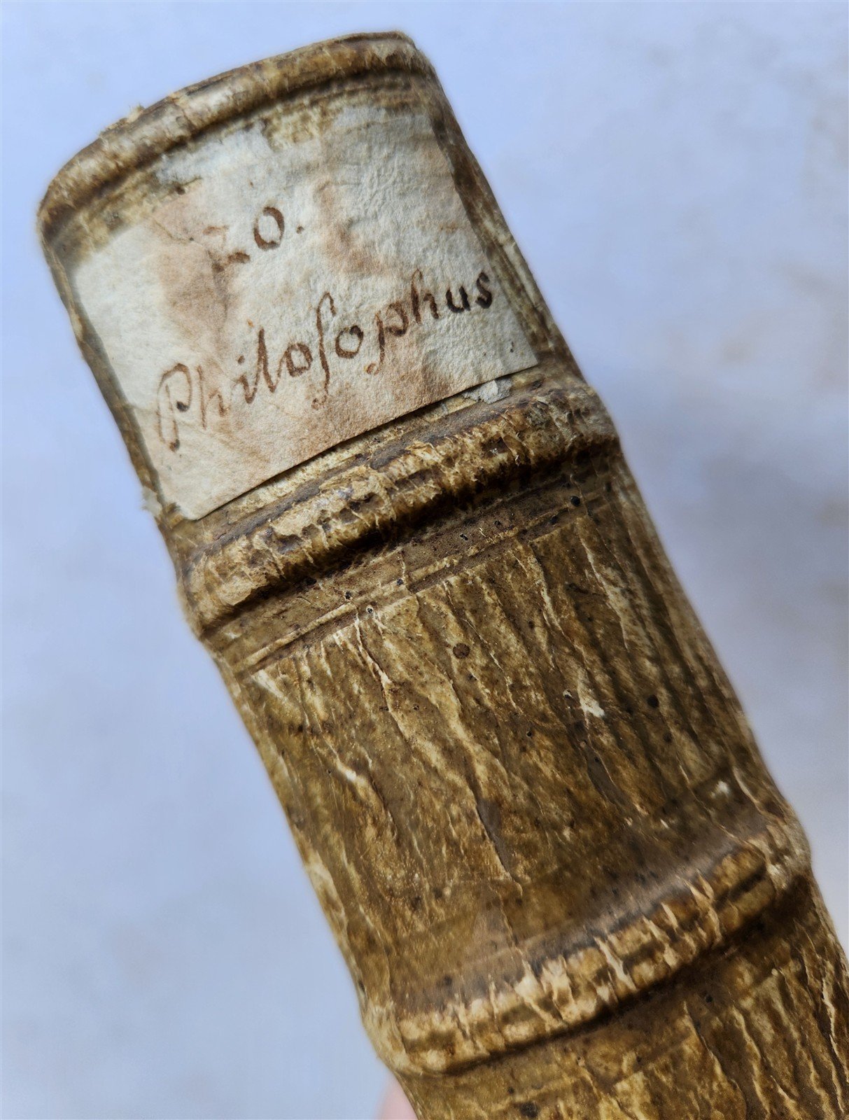 1563 RODOLPHI AGRICOLA Inventione Dialectica antique 16th century DATED PIGSKIN