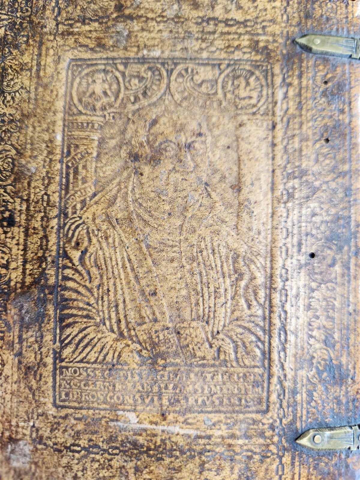 1590 CHEMNITZ Examinis decretorum concilii Tridentini antique 16th cent. PIGSKIN