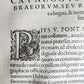 1576 SIXTUS of SIENA Bibliotheca Sancta antique 16th century PIGSKIN BOUND FOLIO