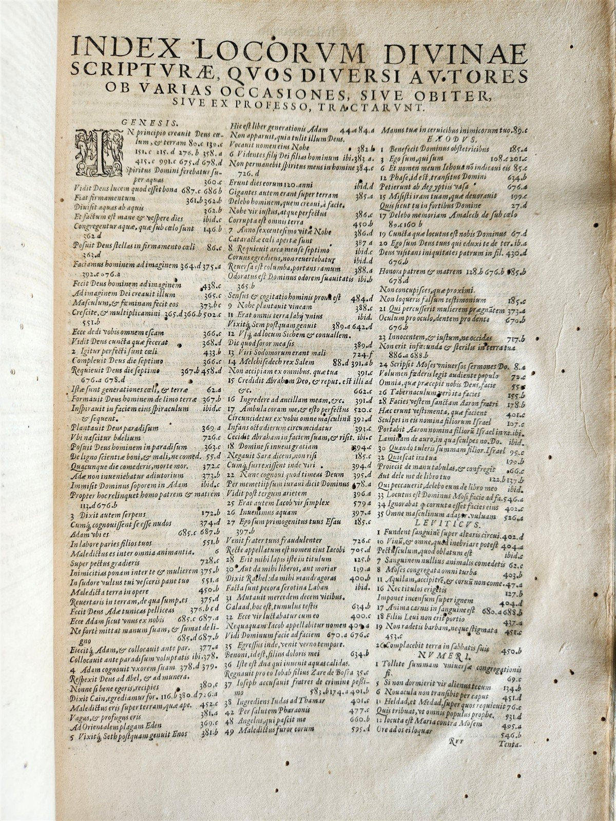 1576 SIXTUS of SIENA Bibliotheca Sancta antique 16th century PIGSKIN BOUND FOLIO
