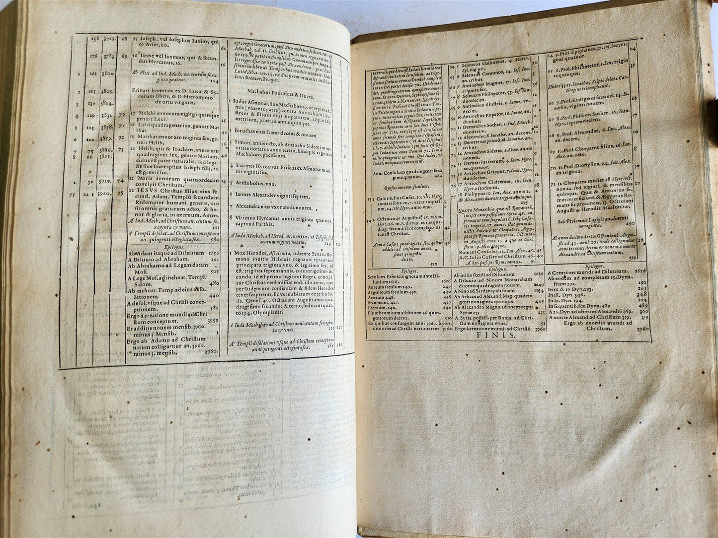 1576 SIXTUS of SIENA Bibliotheca Sancta antique 16th century PIGSKIN BOUND FOLIO