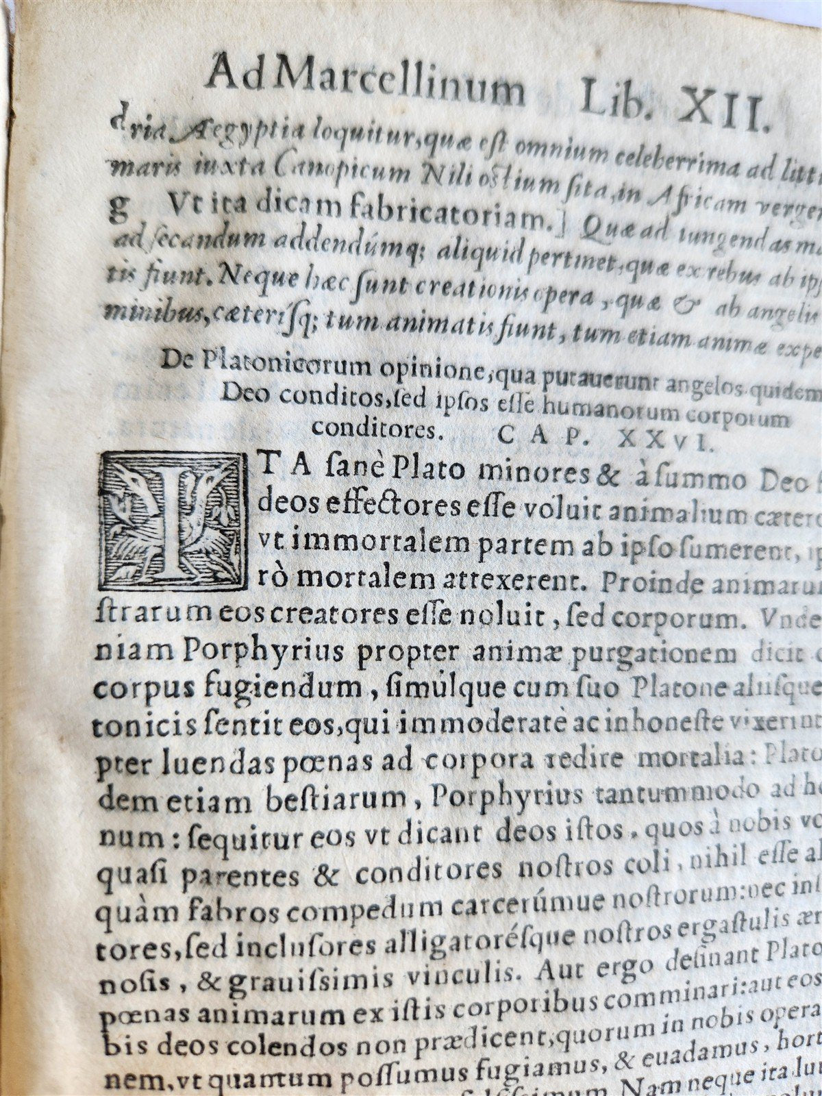 1560 AUGUSTINE of HIPPO De civitate Dei antique 16th century VELLUM BOUND