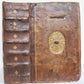 1573 APOPHTHEGMATA by encyclopedist Conrad Lycosthenes antique 16th cent BINDING