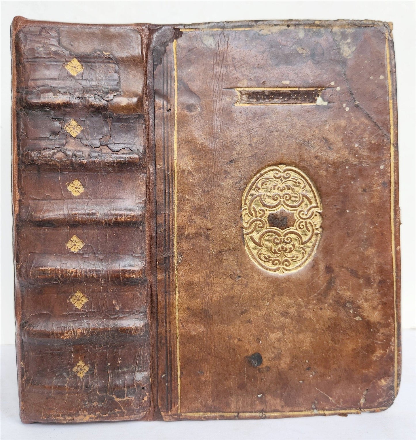 1573 APOPHTHEGMATA by encyclopedist Conrad Lycosthenes antique 16th cent BINDING