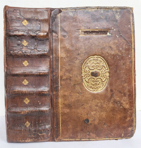 1573 APOPHTHEGMATA by encyclopedist Conrad Lycosthenes antique 16th cent BINDING