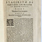 1593 ARISTOTELIS Tomus Physicus 2 VOLUMES antique 16th century VELLUM BOUND