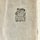 1593 ARISTOTELIS Tomus Physicus 2 VOLUMES antique 16th century VELLUM BOUND