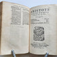 1593 ARISTOTELIS Tomus Physicus 2 VOLUMES antique 16th century VELLUM BOUND