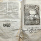 1590 CICERO Le lettere familiari latine antique 16th century VELLUM BOUND FOLIO