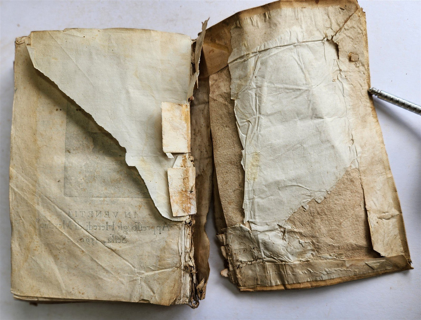 1590 CICERO Le lettere familiari latine antique 16th century VELLUM BOUND FOLIO