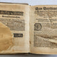 1592 GERMAN THEOLOGY by Hieronymus Mencel antique 16th century PIGSKIN BOUND