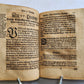 1592 GERMAN THEOLOGY by Hieronymus Mencel antique 16th century PIGSKIN BOUND