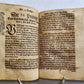 1592 GERMAN THEOLOGY by Hieronymus Mencel antique 16th century PIGSKIN BOUND