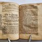 1592 GERMAN THEOLOGY by Hieronymus Mencel antique 16th century PIGSKIN BOUND