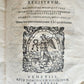 1582 HOMILIES of JOHN CHRYSOSTOM antique 16th century VELLUM BOUND