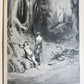 1880 MILTON'S PARADISE LOST illustrated by GUSTAVE DORE antique FOLIO
