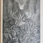 1880 MILTON'S PARADISE LOST illustrated by GUSTAVE DORE antique FOLIO