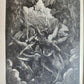 1880 MILTON'S PARADISE LOST illustrated by GUSTAVE DORE antique FOLIO