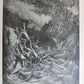 1880 MILTON'S PARADISE LOST illustrated by GUSTAVE DORE antique FOLIO