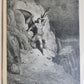 1880 MILTON'S PARADISE LOST illustrated by GUSTAVE DORE antique FOLIO