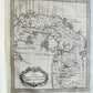 1763 IL GAZZETTIERE AMERICANO antique ILLUSTRATED w/ MAPS & ENGRAVINGS FOLIO