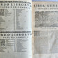 1611 BIBLE in LATIN antique ILLUSTRATED BIBLIA SACRA w/ 252 WOODCUTS