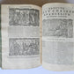 1611 BIBLE in LATIN antique ILLUSTRATED BIBLIA SACRA w/ 252 WOODCUTS