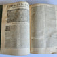 1611 BIBLE in LATIN antique ILLUSTRATED BIBLIA SACRA w/ 252 WOODCUTS
