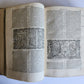 1611 BIBLE in LATIN antique ILLUSTRATED BIBLIA SACRA w/ 252 WOODCUTS