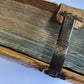 1603 SANCTI AMBROSII antique PIGSKIN BOUND FOLIO w/BISHOP'S COAT of ARMS Vol.1-2