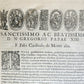 1603 SANCTI AMBROSII antique PIGSKIN BOUND FOLIO w/BISHOP'S COAT of ARMS Vol.1-2