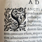 1603 SANCTI AMBROSII antique PIGSKIN BOUND FOLIO w/BISHOP'S COAT of ARMS Vol.1-2