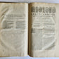 1603 SANCTI AMBROSII antique PIGSKIN BOUND FOLIO w/BISHOP'S COAT of ARMS Vol.1-2