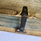 1603 SANCTI AMBROSII antique PIGSKIN BOUND FOLIO w/ BISHOP'S COAT of ARMS Vol. V