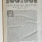 1603 SANCTI AMBROSII antique PIGSKIN BOUND FOLIO w/ BISHOP'S COAT of ARMS Vol. V