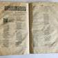 1603 SANCTI AMBROSII antique PIGSKIN BOUND FOLIO w/ BISHOP'S COAT of ARMS Vol. V