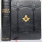 1931 BIBLE MASONIC ILLUSTRATED FOLIO antique printed in PHILADELPHIA AMERICANA