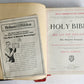 1931 BIBLE MASONIC ILLUSTRATED FOLIO antique printed in PHILADELPHIA AMERICANA