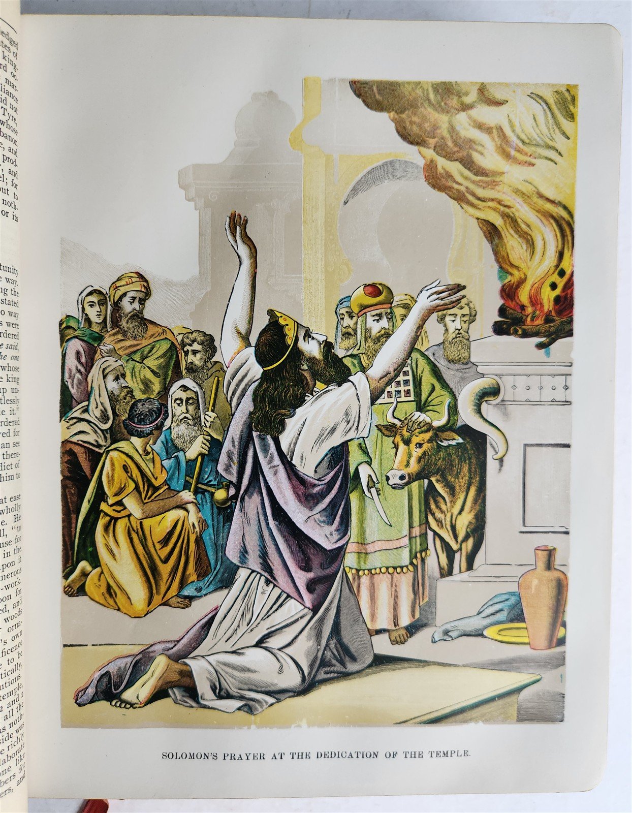 1931 BIBLE MASONIC ILLUSTRATED FOLIO antique printed in PHILADELPHIA AMERICANA