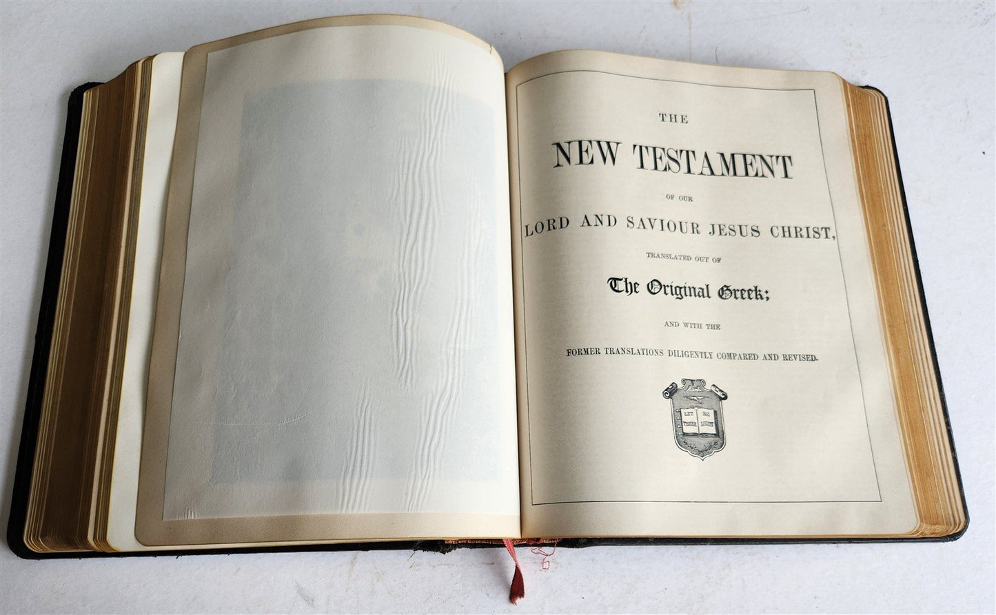 1931 BIBLE MASONIC ILLUSTRATED FOLIO antique printed in PHILADELPHIA AMERICANA