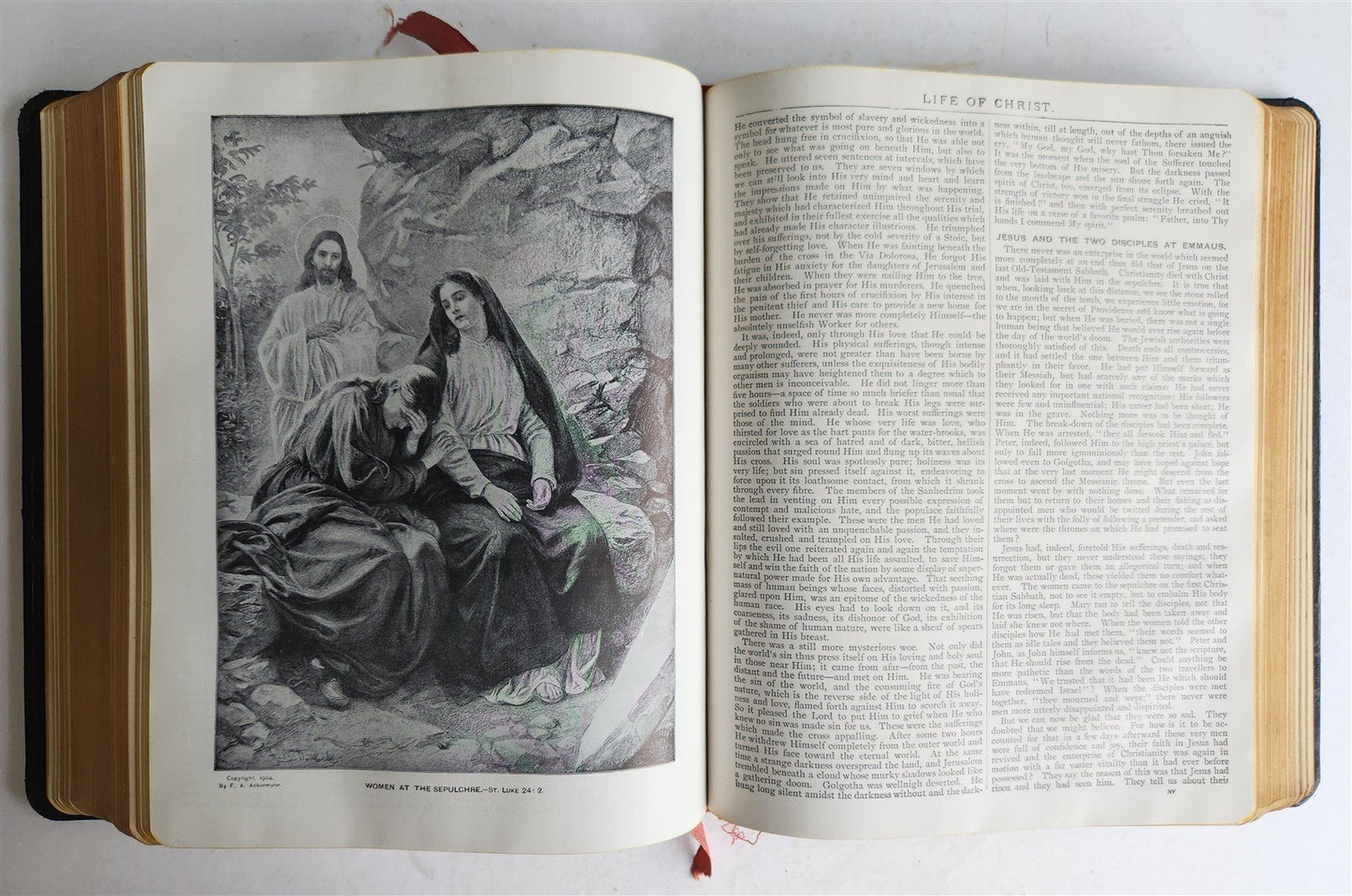 1931 BIBLE MASONIC ILLUSTRATED FOLIO antique printed in PHILADELPHIA AMERICANA