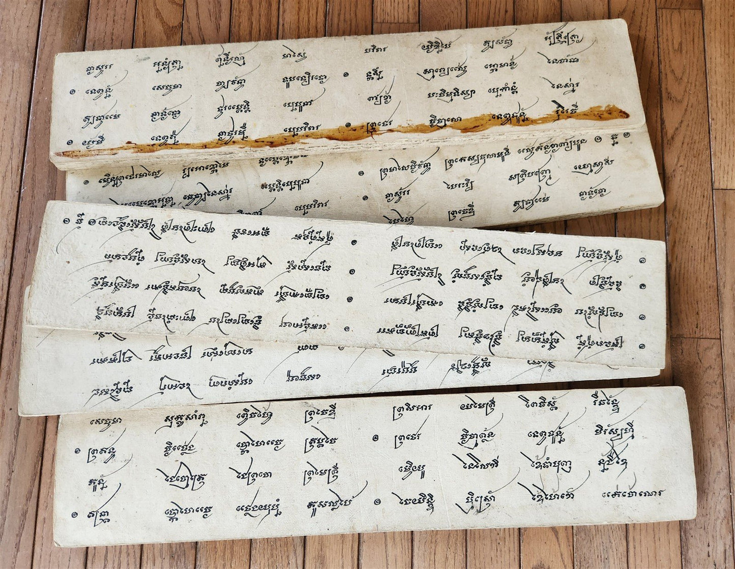 19th century ILLUMINATED BUDDHIST MANIUSCRIPT THAILAND antique Phra Malai LEGEND