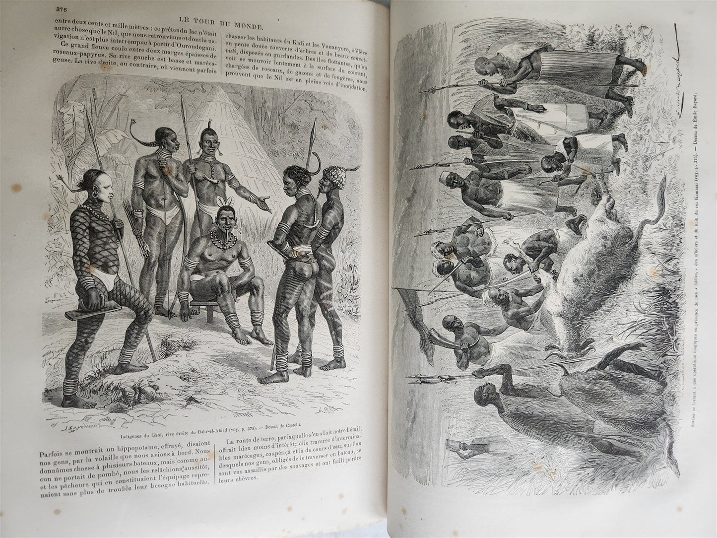 1864 HISTORY of VOYAGES ILLUSTRATED antique TURKEY AFRICA CHINA MONGOLIA RUSSIA