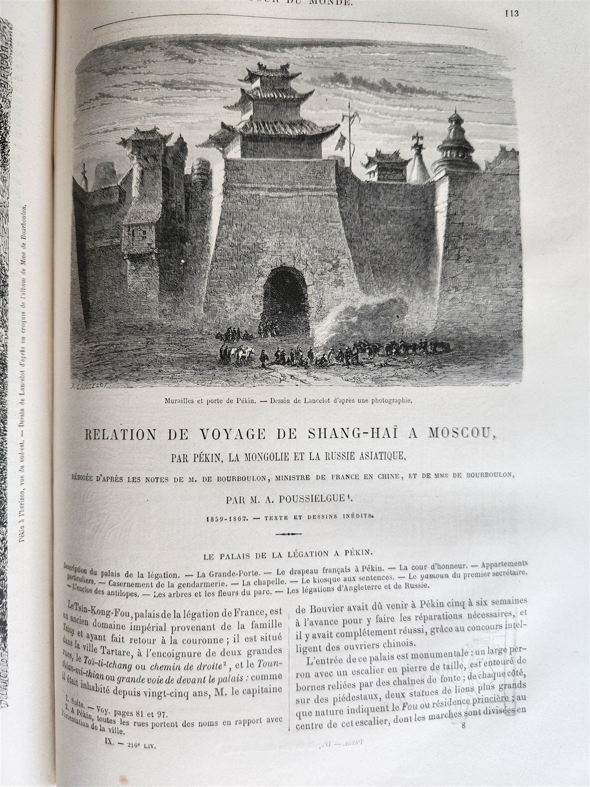1864 HISTORY of VOYAGES ILLUSTRATED antique TURKEY AFRICA CHINA MONGOLIA RUSSIA