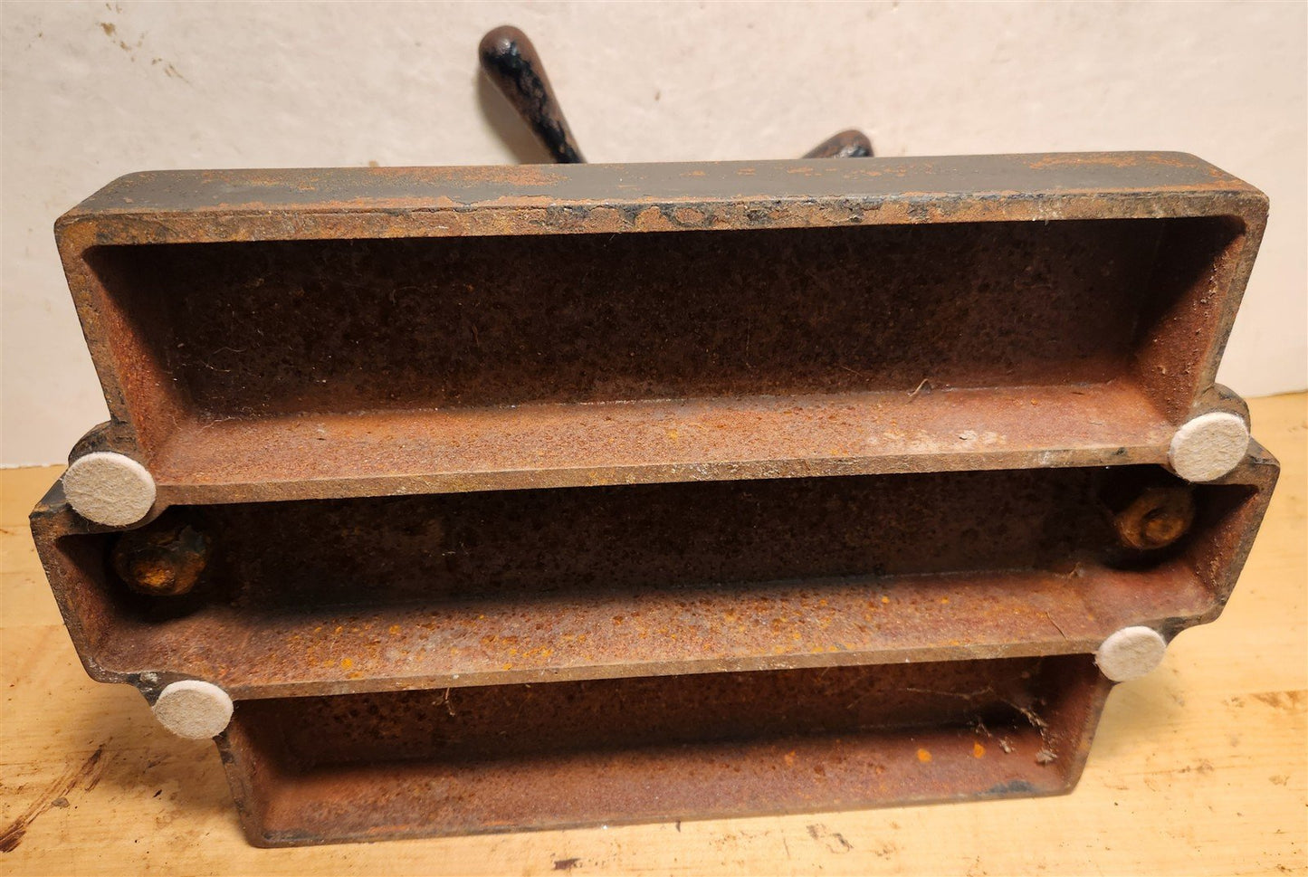 CAST IRON BOOK PRESS antique BOOKBINDING VICTORIAN 19th century