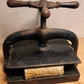 CAST IRON BOOK PRESS antique BOOKBINDING VICTORIAN 19th century