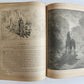 1864 DON QUIXOTE by CERVANTES antique GUSTAVE DORE ILLUSTRATED FOLIO in ENGLISH
