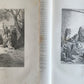 1870s BIBLE GUSTAVE DORE LLUSTRATED 2 VOLUMES MASSIVE FOLIO antique 230 plates
