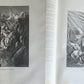 1870s BIBLE GUSTAVE DORE LLUSTRATED 2 VOLUMES MASSIVE FOLIO antique 230 plates